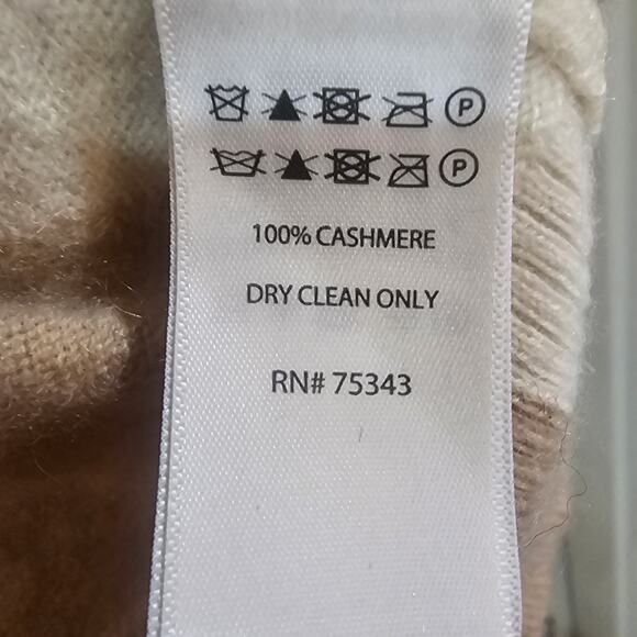 Christian Siriano 100% Cashmere Colorblock Sweater XS - Picture 3 of 8